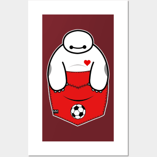 Cute Fat Chubby White Chibi Pouchie Shirt - In Pocket Posters and Art